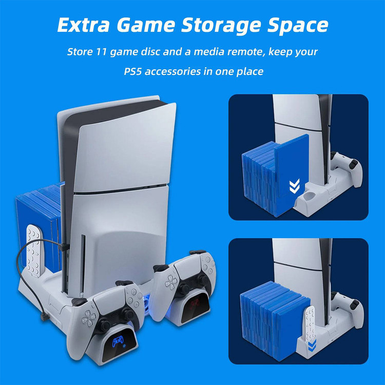 پایه پلی استیشن 5 دابی مدل Multlfunctiona Cooling Stand TP5-3532B