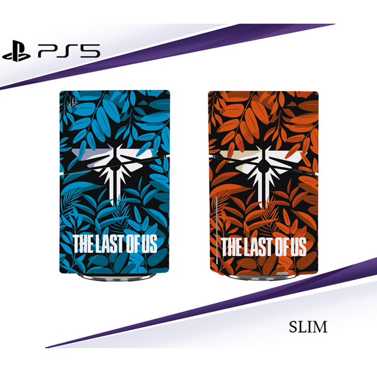 برچسب کنسول پلی استیشن 5 اسلیم طرح LAST OF US مدل SKIN SLIM PS510