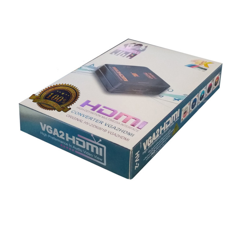 مبدل VGA به HDMI مدل HV-2