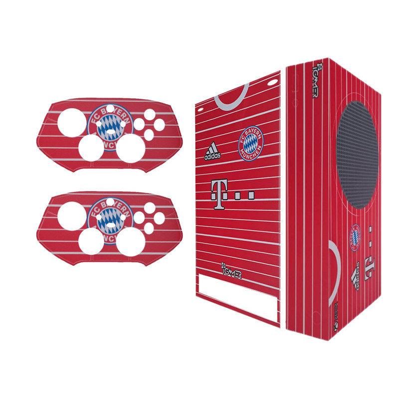 برچسب کنسول بازی XBOX S آیگیمر طرح بایرمونیخ مدل Skins003 مجموعه 3 عددی