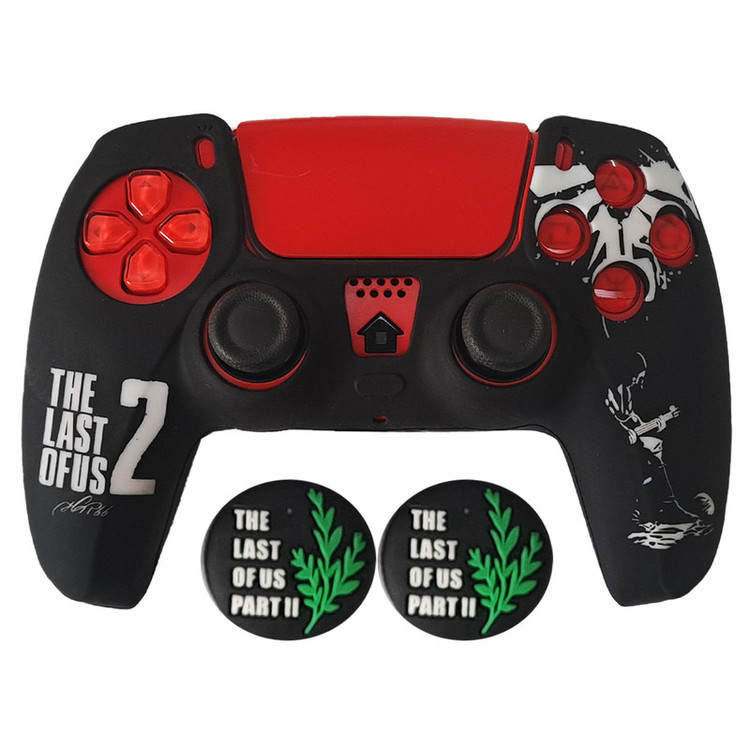 محافظ دسته بازی پلی استیشن 5 مدل LAST OF US PS5415 به همراه روکش آنالوگ