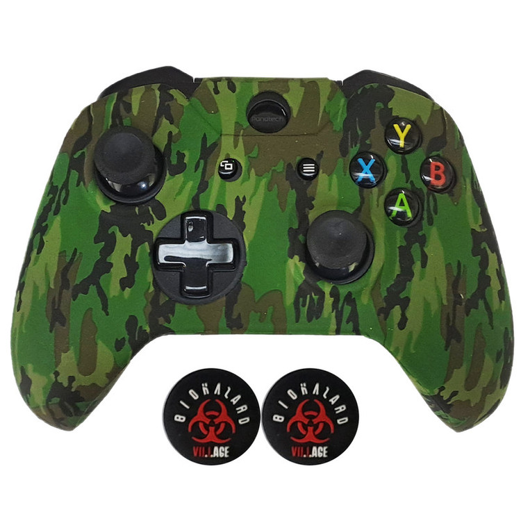 محافظ دسته ایکس باکس وان مدل Army ONE038 به همراه روکش آنالوگ