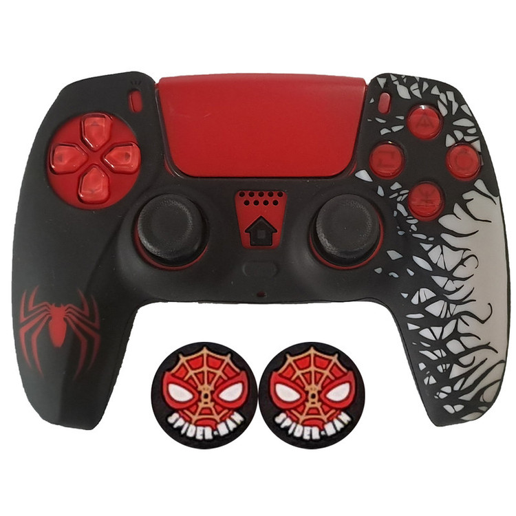 محافظ دسته بازی پلی استیشن 5 مدل Spider PS5512 به همراه روکش آنالوگ