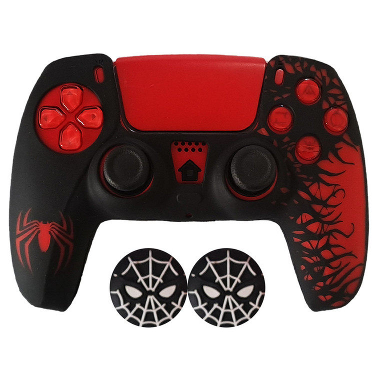 محافظ دسته بازی پلی استیشن 5 مدل Spider PS5503 به همراه روکش آنالوگ