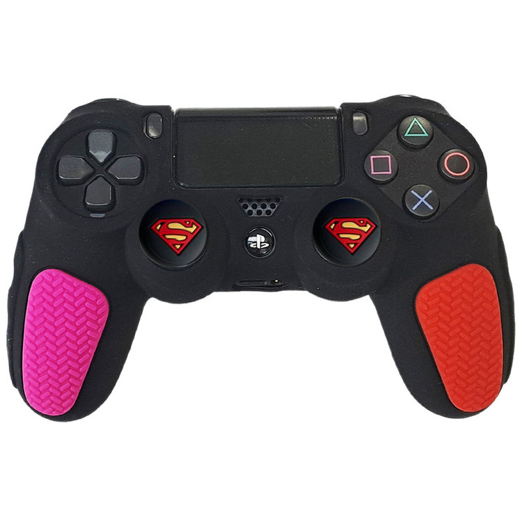 محافظ دسته پلی استیشن ۴ مدل Anti slip PS4355 به همراه روکش آنالوگ