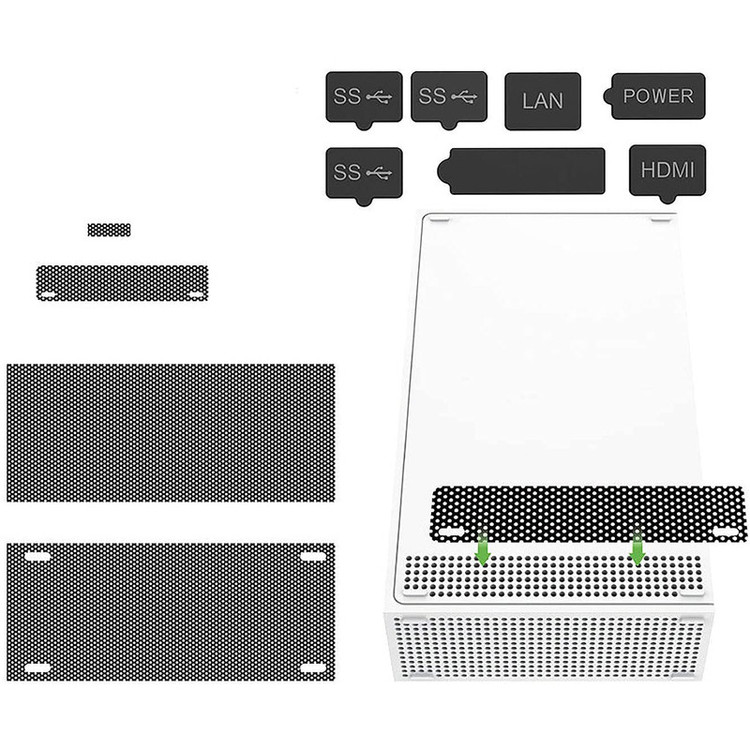 محافظ گرد و غبار کنسول Xbox Series s دابی مدل DOBE TYX-0669