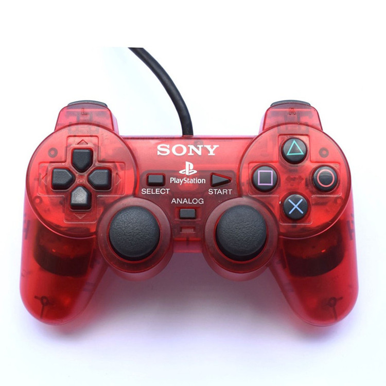 دسته بازی پلی استیشن 2 سونی مدل DUALSHOCK Crystal SILK