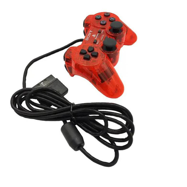 دسته بازی پلی استیشن 2 سونی مدل DUALSHOCK Crystal SILK
