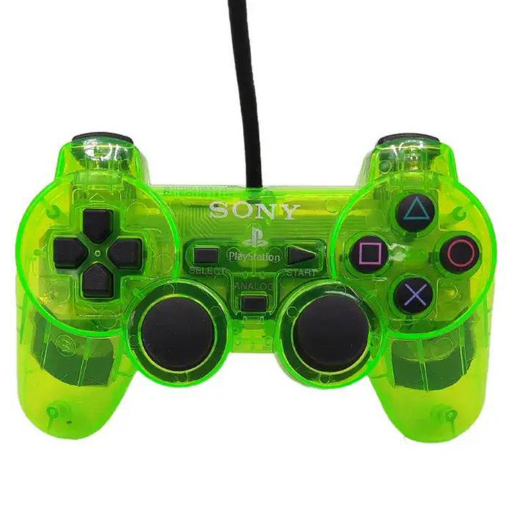 دسته بازی پلی استیشن 2 سونی مدل DUALSHOCK Crystal SILK