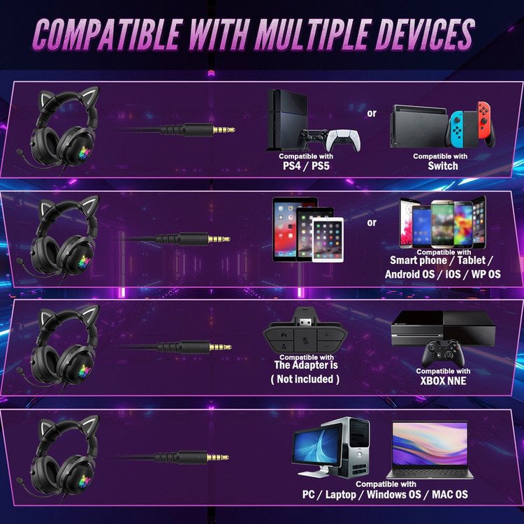 هدست مخصوص بازی اونیکوما مدل x11W