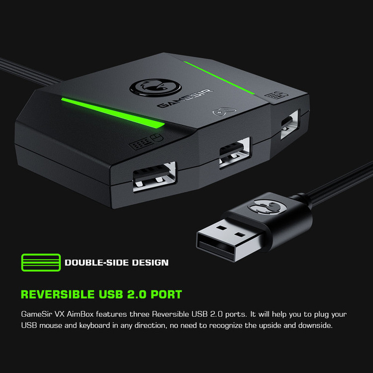 مبدل ماوس و کیبورد گیمسر مدل vx aimbox