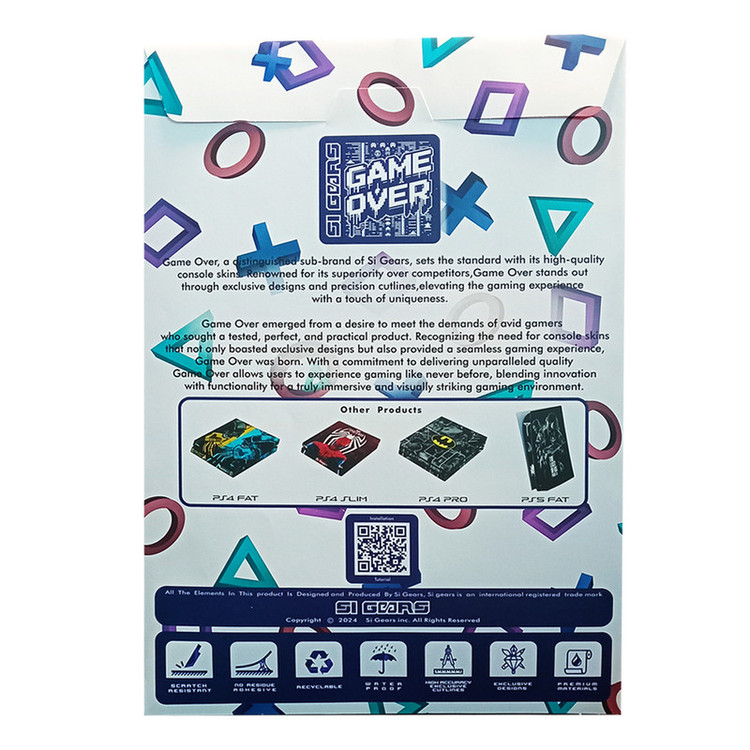 برچسب کنسول پلی استیشن 5 اسلیم طرح LAST OF US مدل SKIN SLIM PS507