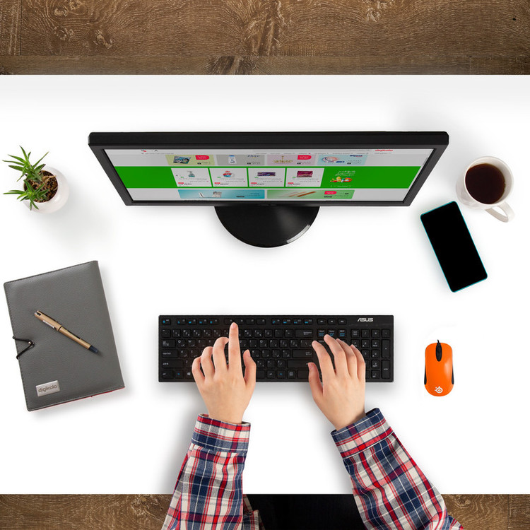 ماوس مخصوص بازی استیل سریز مدل KINZU V2 OPTICAL