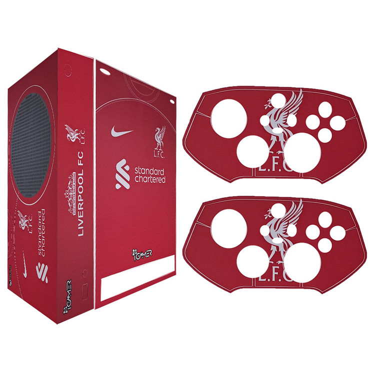 برچسب کنسول ایکس باکس سری اس آیگیمر طرح LFC مدل Skins0027 مجموعه 3 عددی
