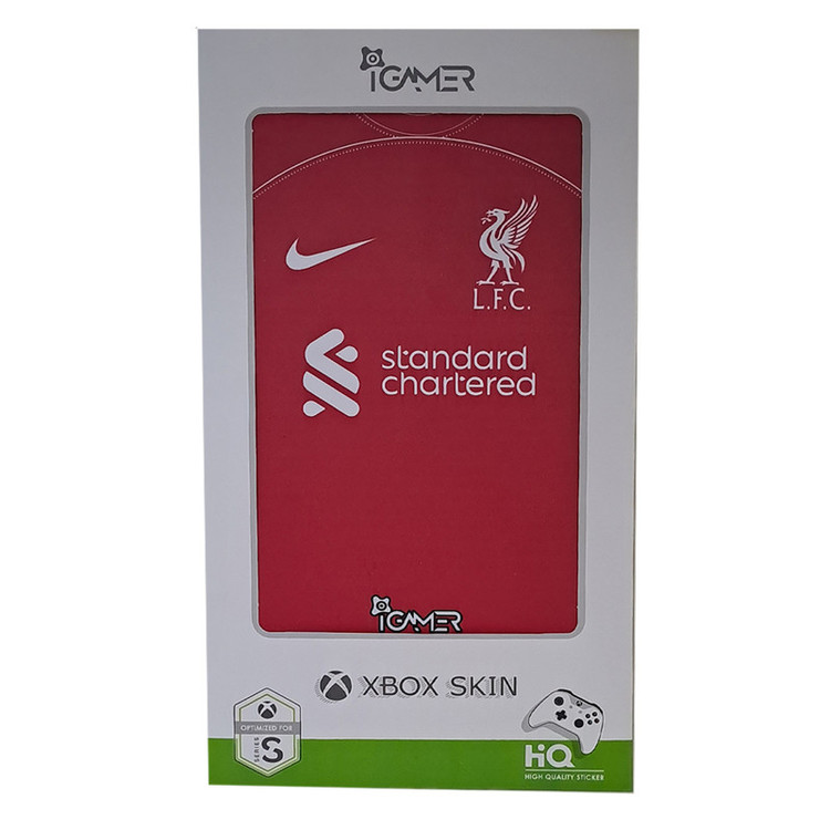برچسب کنسول ایکس باکس سری اس آیگیمر طرح LFC مدل Skins0027 مجموعه 3 عددی