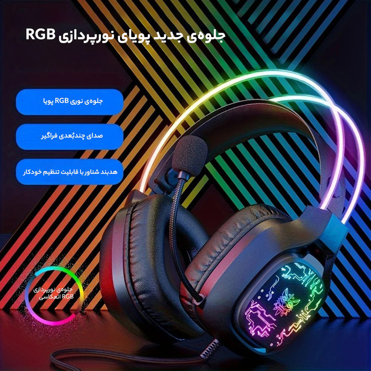 هدست گیمینگ اونیکوما مدل X22