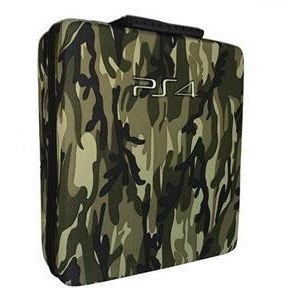 کیف حمل کنسول ps4 طرح سبز ارتشی