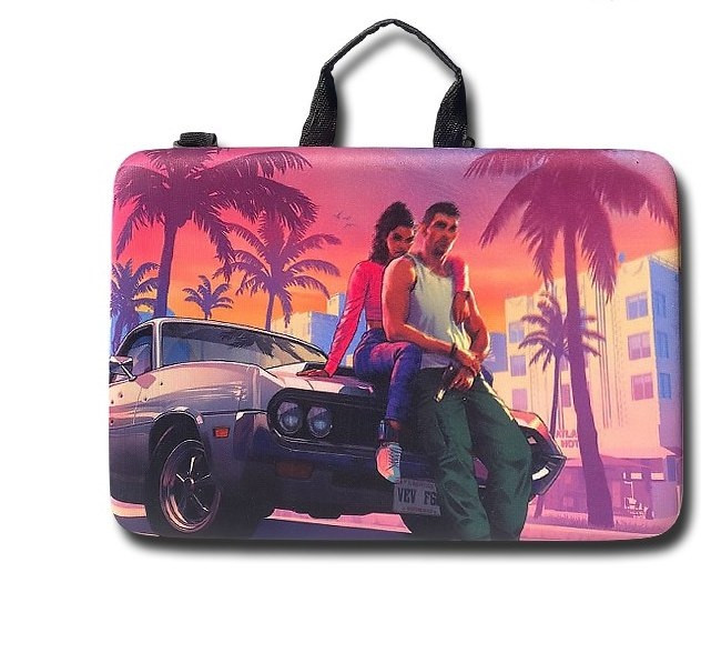 کیف حمل کنسول PS5 SLIM | طرح : GTA V