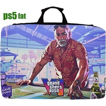 کیف حمل کنسول PS5 فت طرح GTA