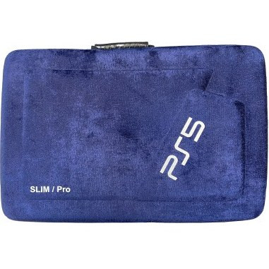 کیف PS5 Slim/Pro - رنگ سرمه ای مخمل