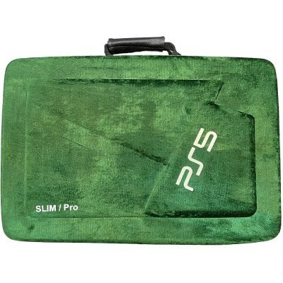 کیف PS5 Slim/Pro - رنگ سبز مخمل
