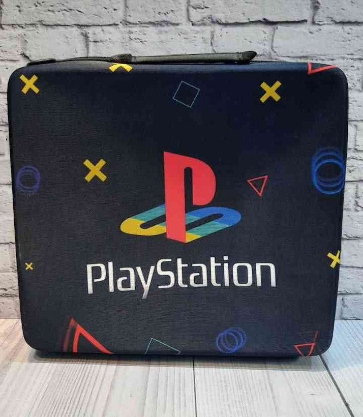 کیف حمل کنسول مناسب PS4 و XBox One طرح Playstation Logo 2
