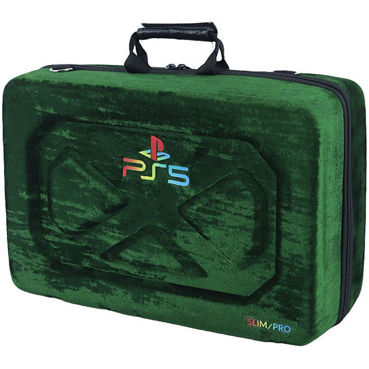 کیف کنسول بازی PS5 Slim pro سه ضلعی مخملی - درجه 1