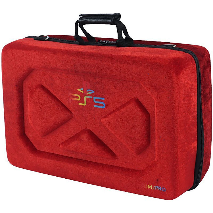 کیف کنسول بازی PS5 Slim pro سه ضلعی مخملی - درجه 1