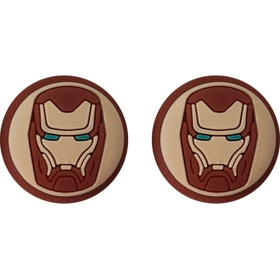 روکش آنالوگ دسته بازی بسته دو عددی طرح مرد آهنی Iron Man