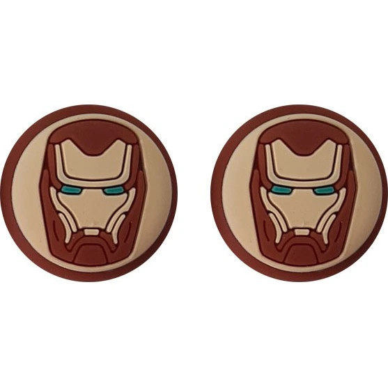 روکش آنالوگ دسته بازی بسته دو عددی طرح مرد آهنی Iron Man
