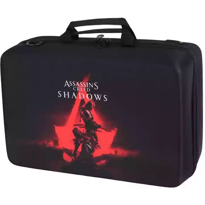 کیف کنسول بازی PS5 Slim طرح Assassins Creed Shadows